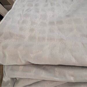 BARBARA BARRY BEAUTIFUL BASICS Soft Blue Gray PATINA HEAVEN King Duvet Cover